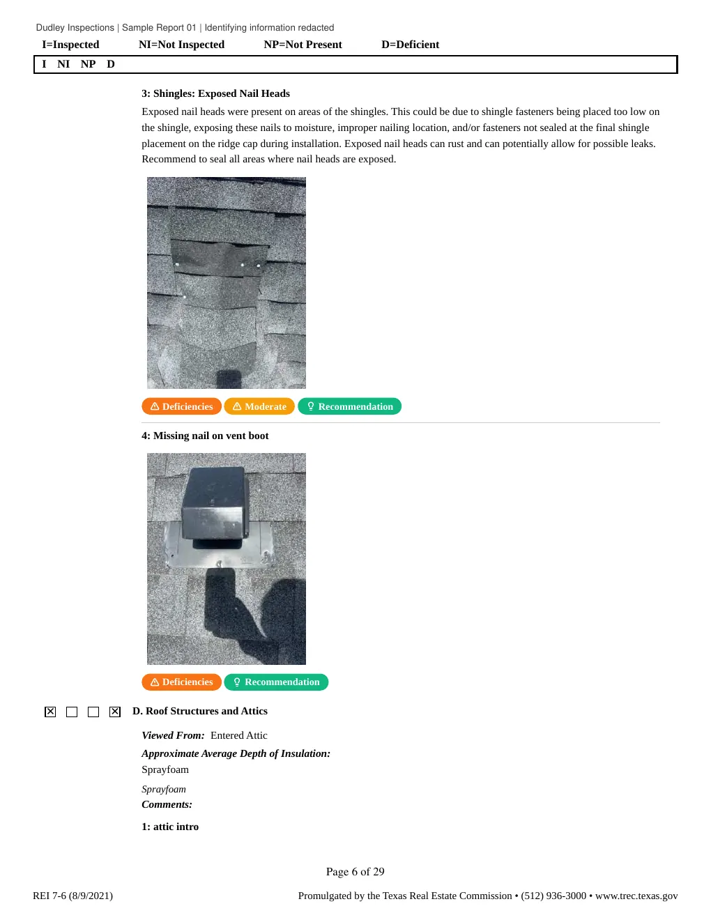 Sample Report 1, page 7 of 30