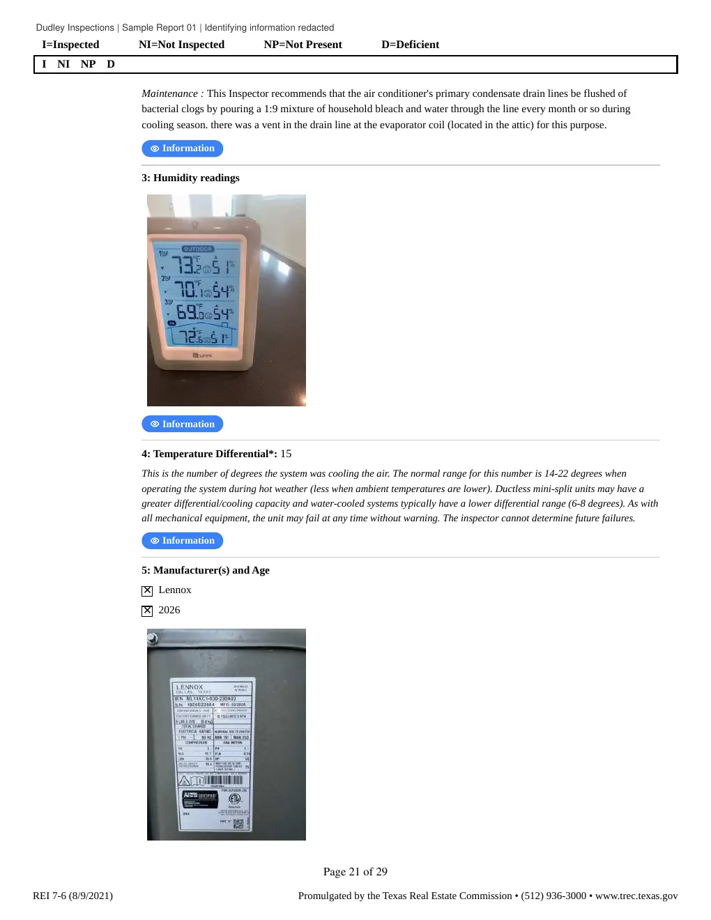 Sample Report 1, page 22 of 30