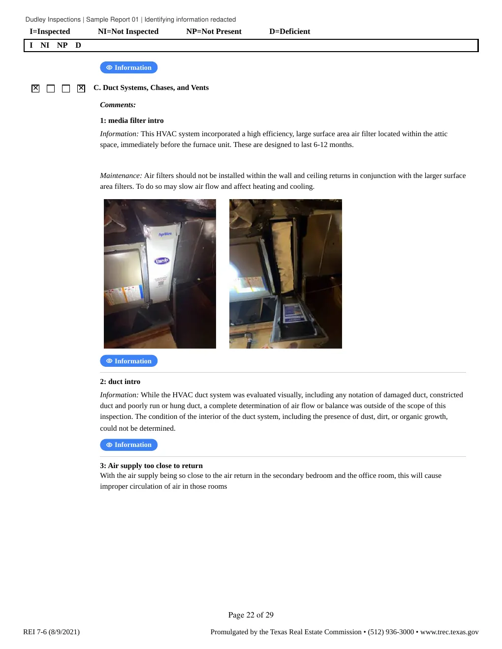 Sample Report 1, page 23 of 30