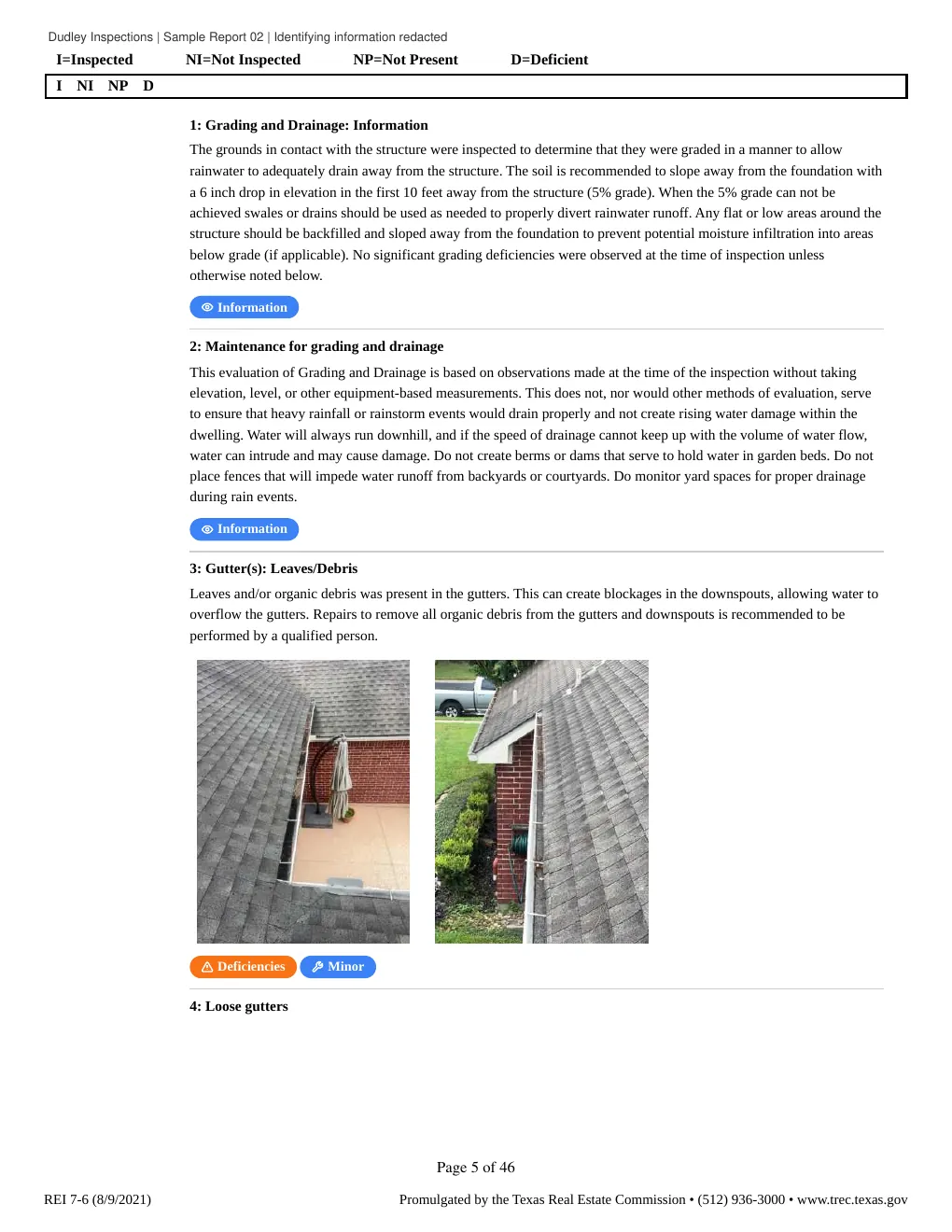 Sample Report 2, page 6 of 47