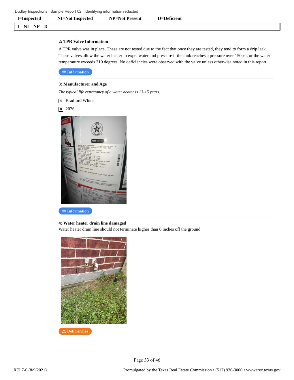 Sample Report 2, page 34 of 47