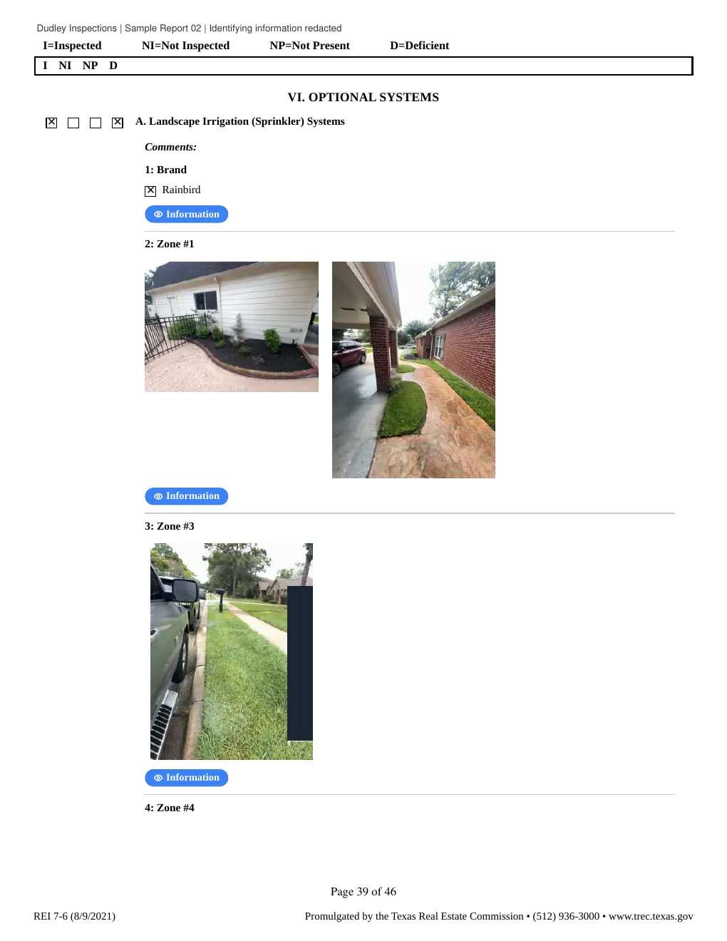Sample Report 2, page 40 of 47